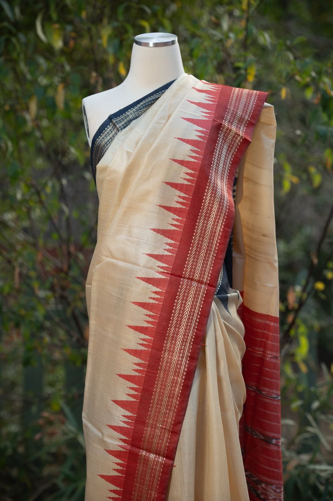 Vidurbha Tussar Saree