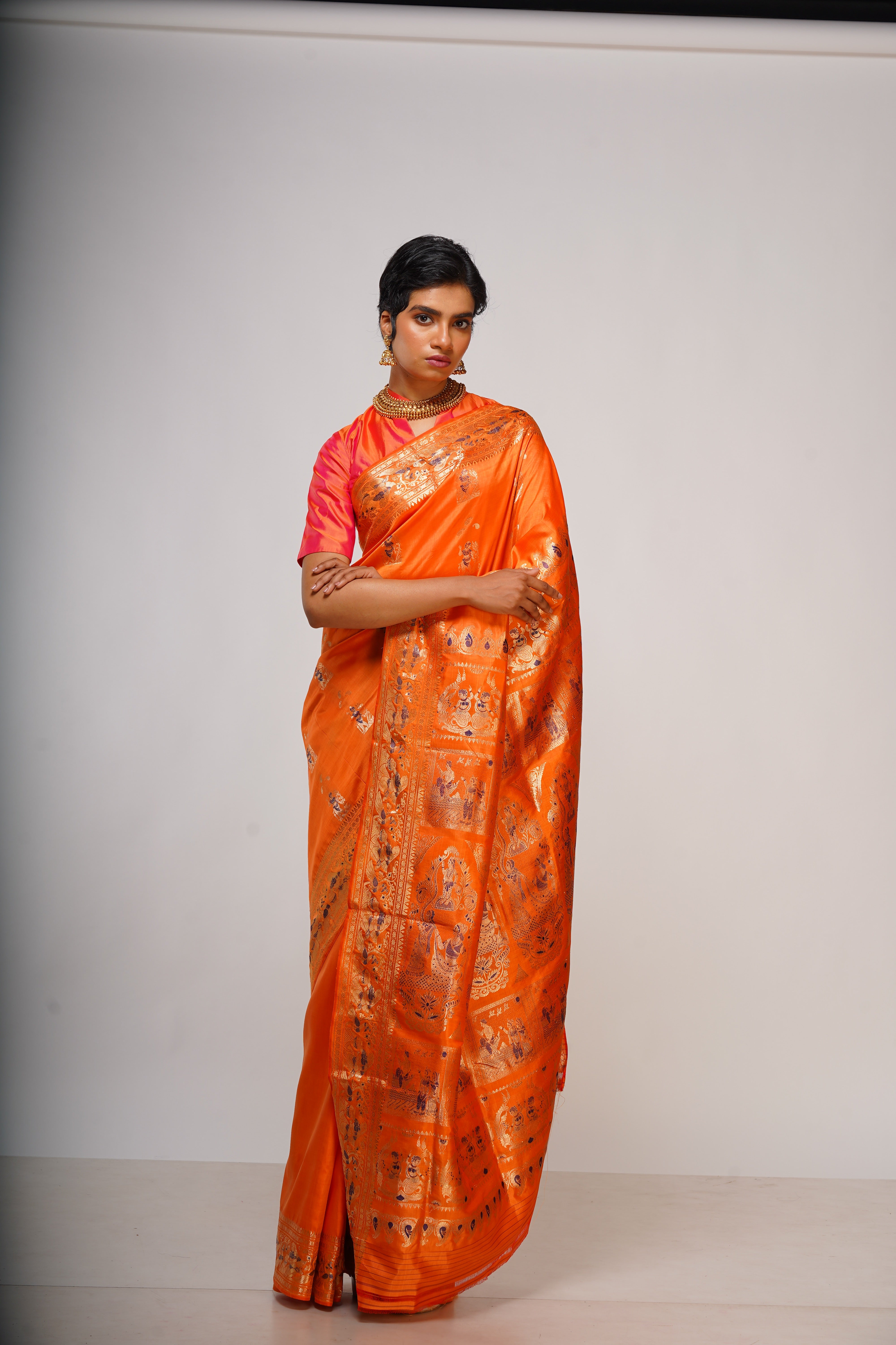 Swarnachuri Saree