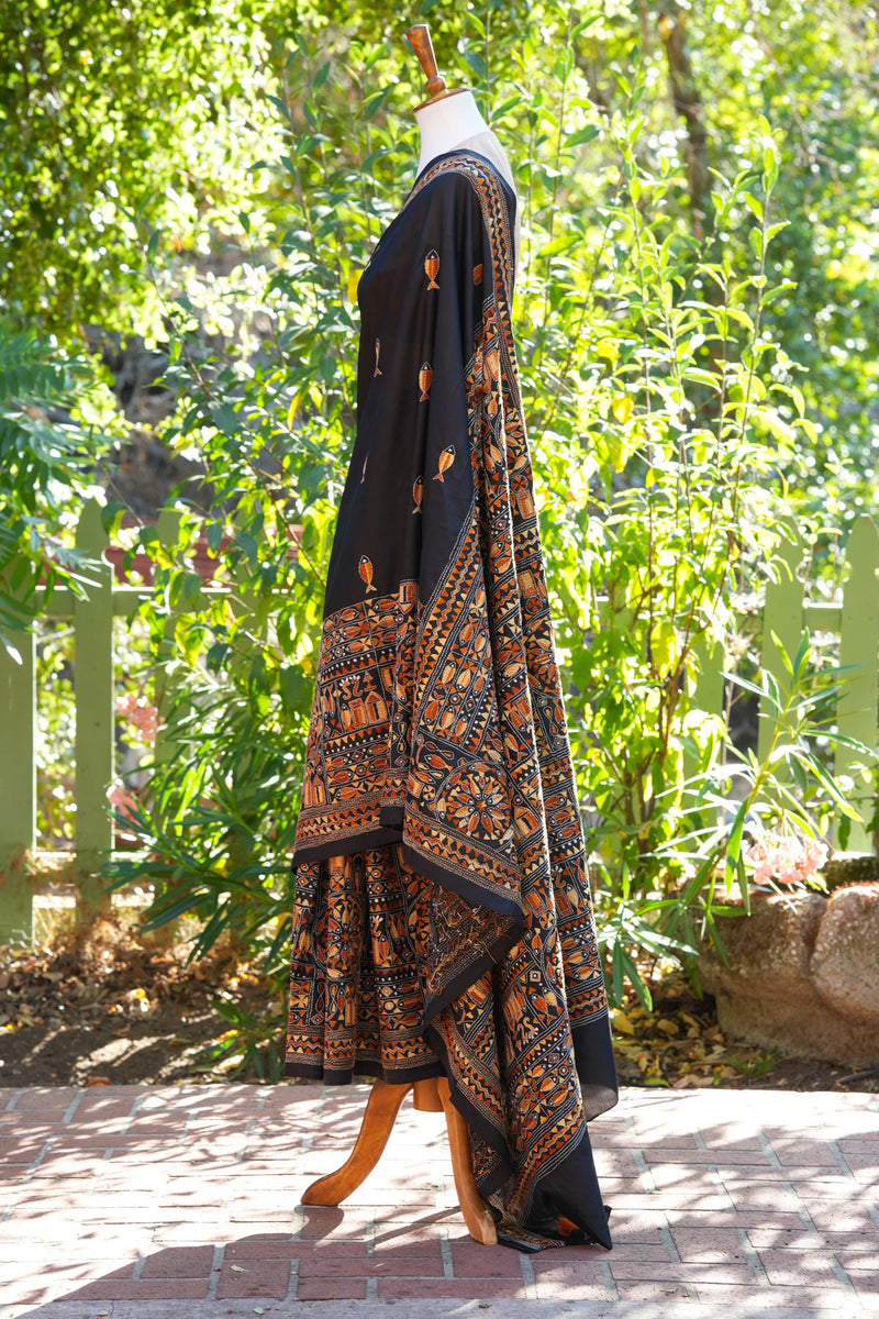 Mayurakshi Kantha Saree