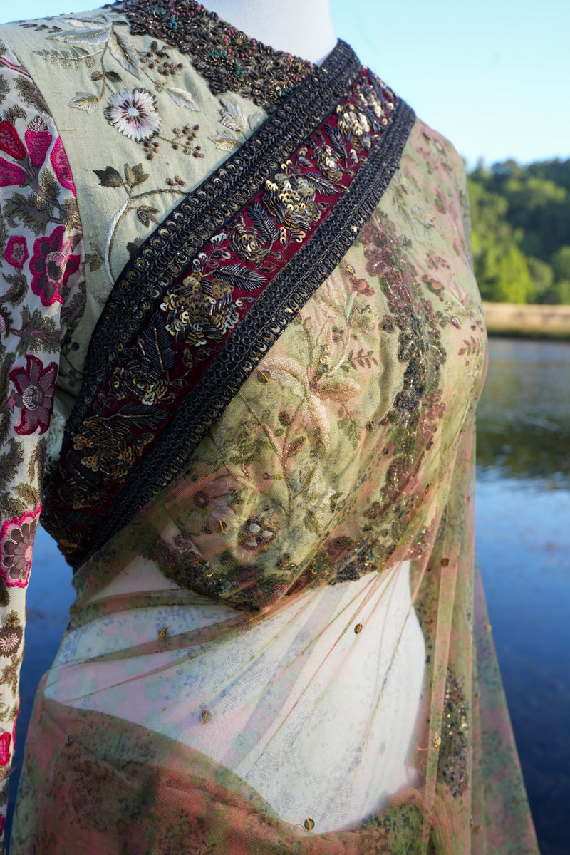 Sabyasachi Couture Tulle Saree