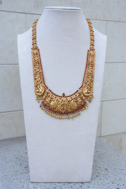 Silver Gold Plated Amrapali Necklace