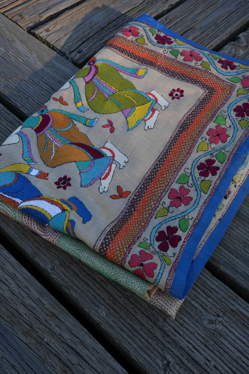 The Vrindavan Leela Kantha Dupatta