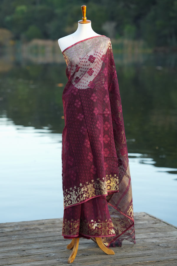 Sommelier Jamdani Saree