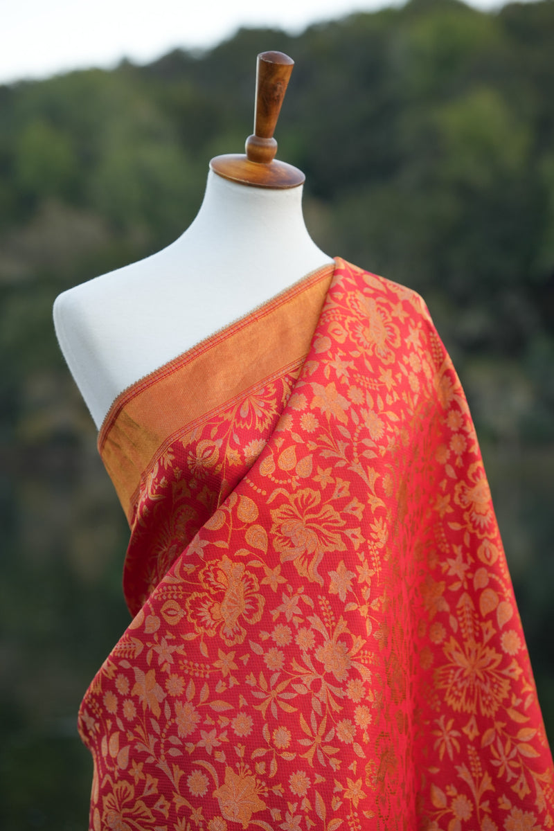 Kashmir Brocade Saree