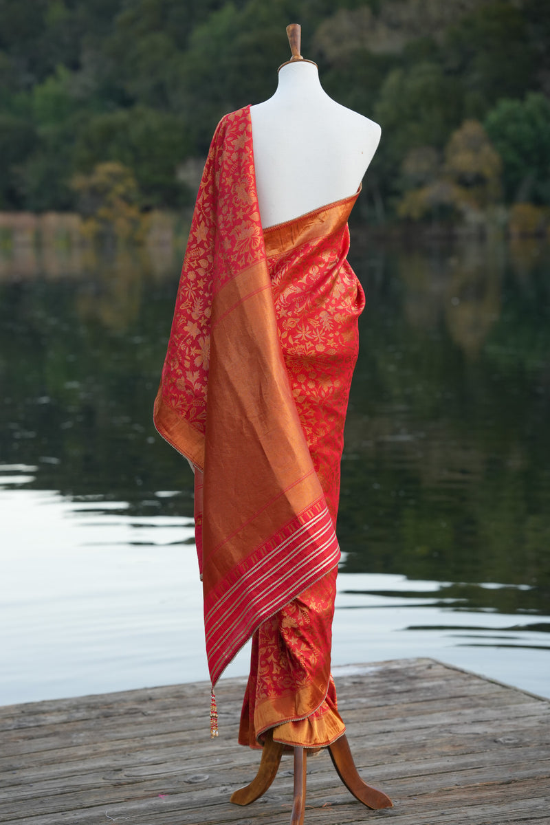 Kashmir Brocade Saree