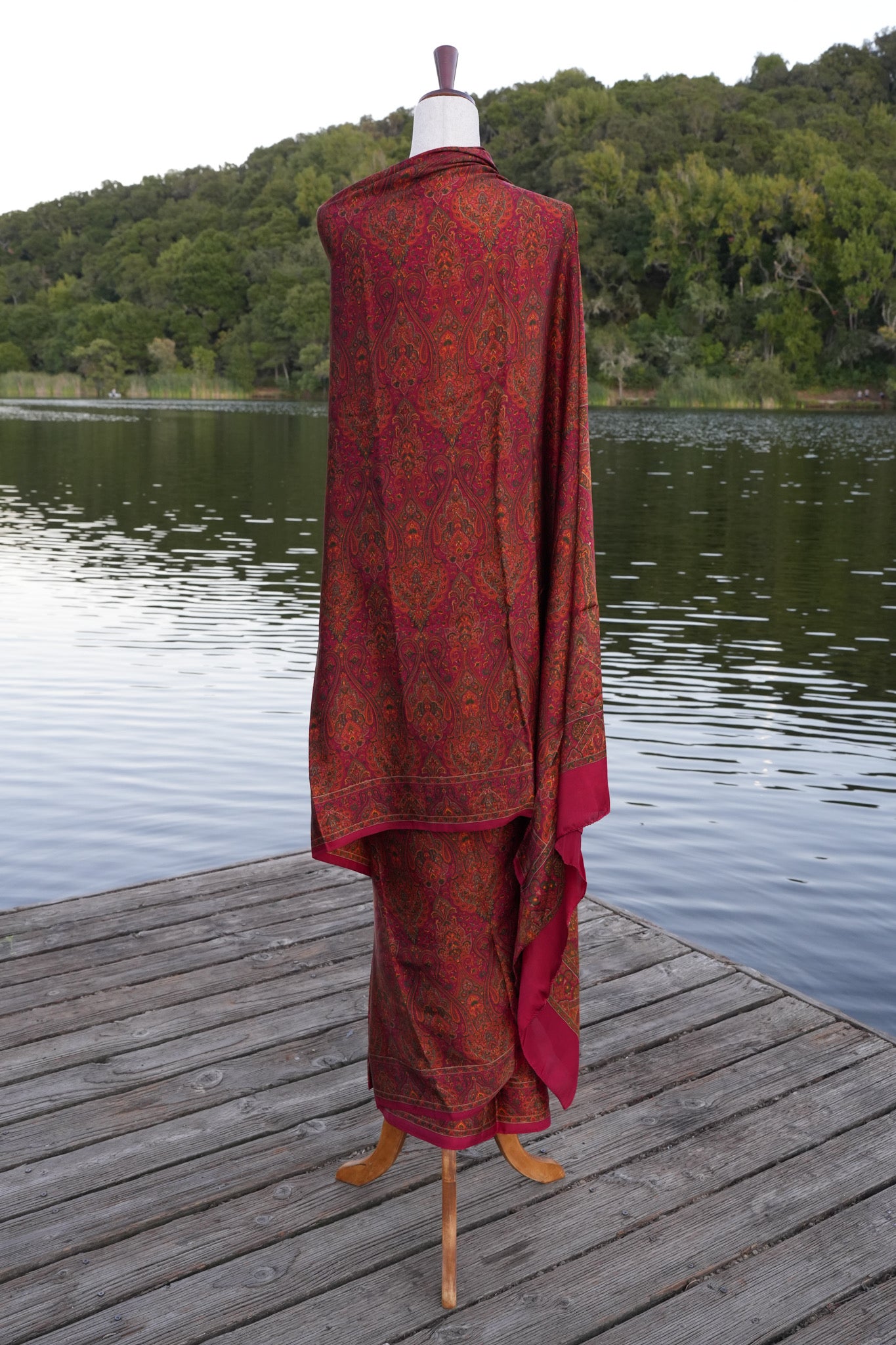 Pure Printed Crepe Silk Saree