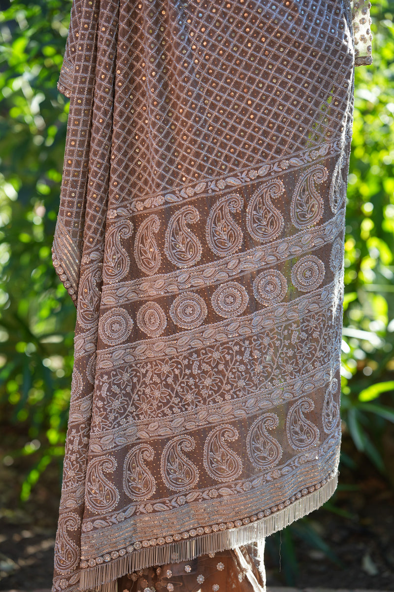Noor Chikankari Saree