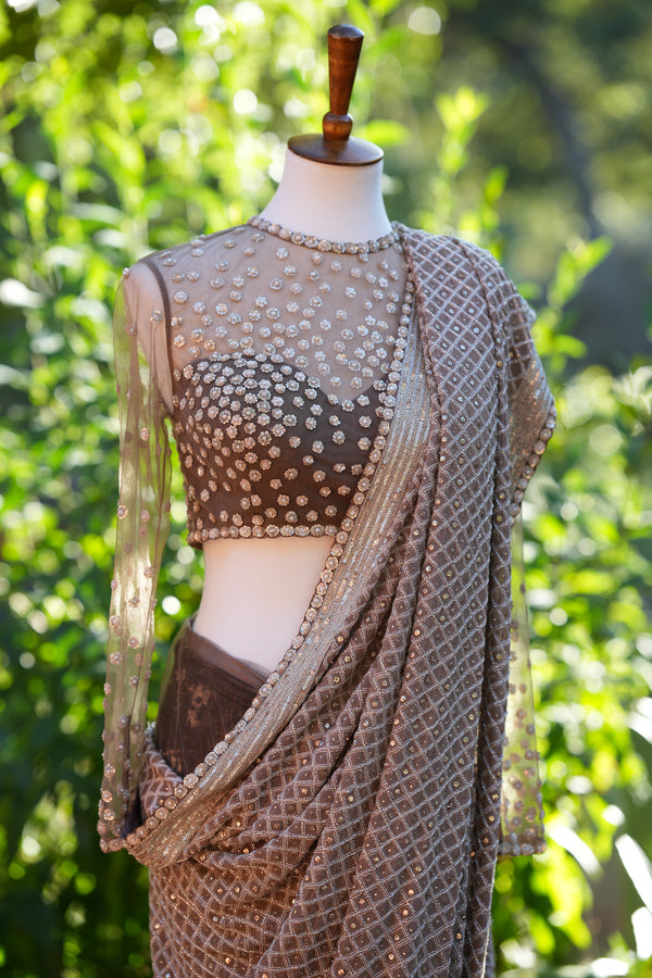 Noor Chikankari Saree