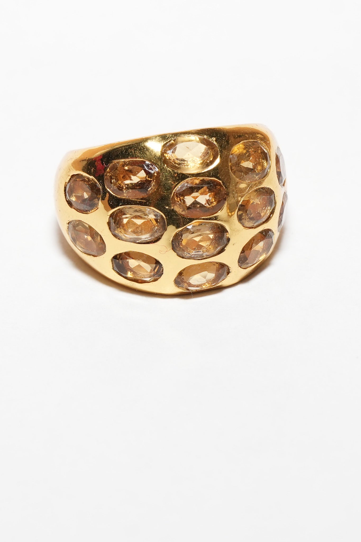 Champagne Constellation Statement Ring