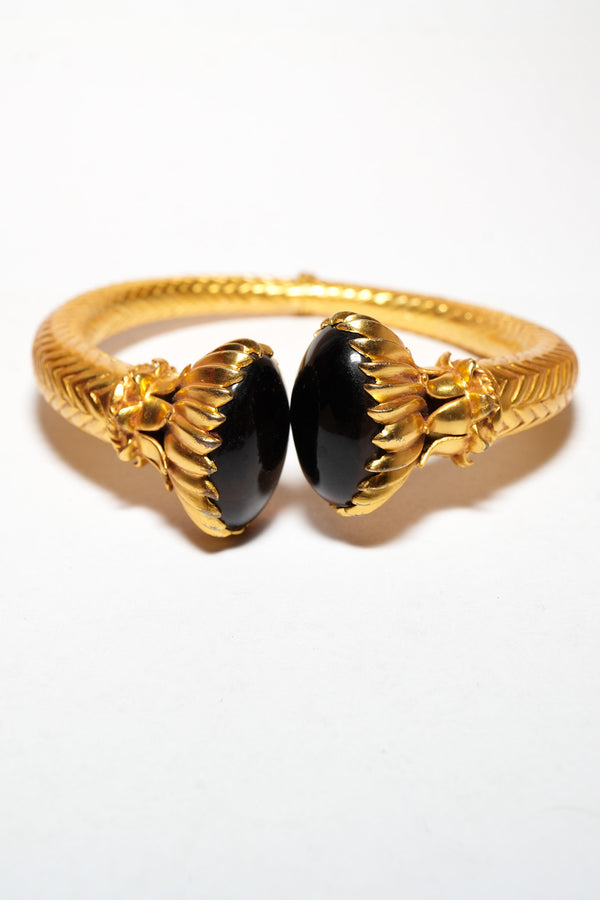 Onyx Empress Kada Bracelet