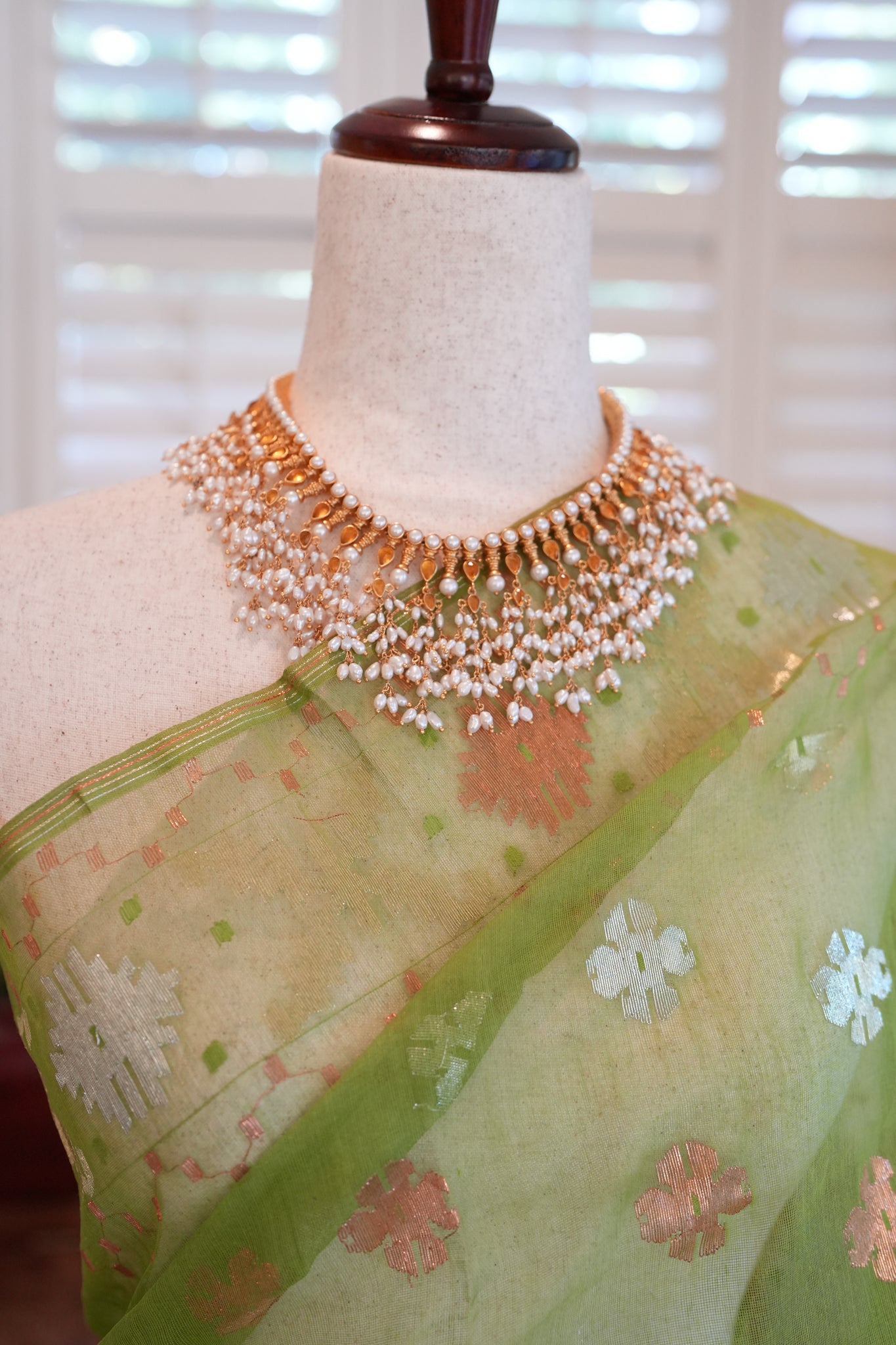 Raka Jamdani saree