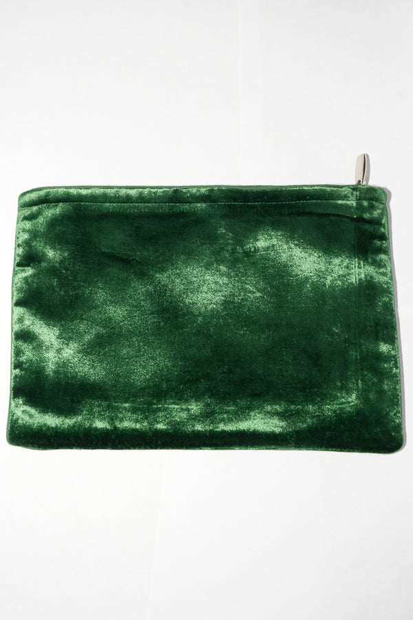 Velvet Zipper Bag