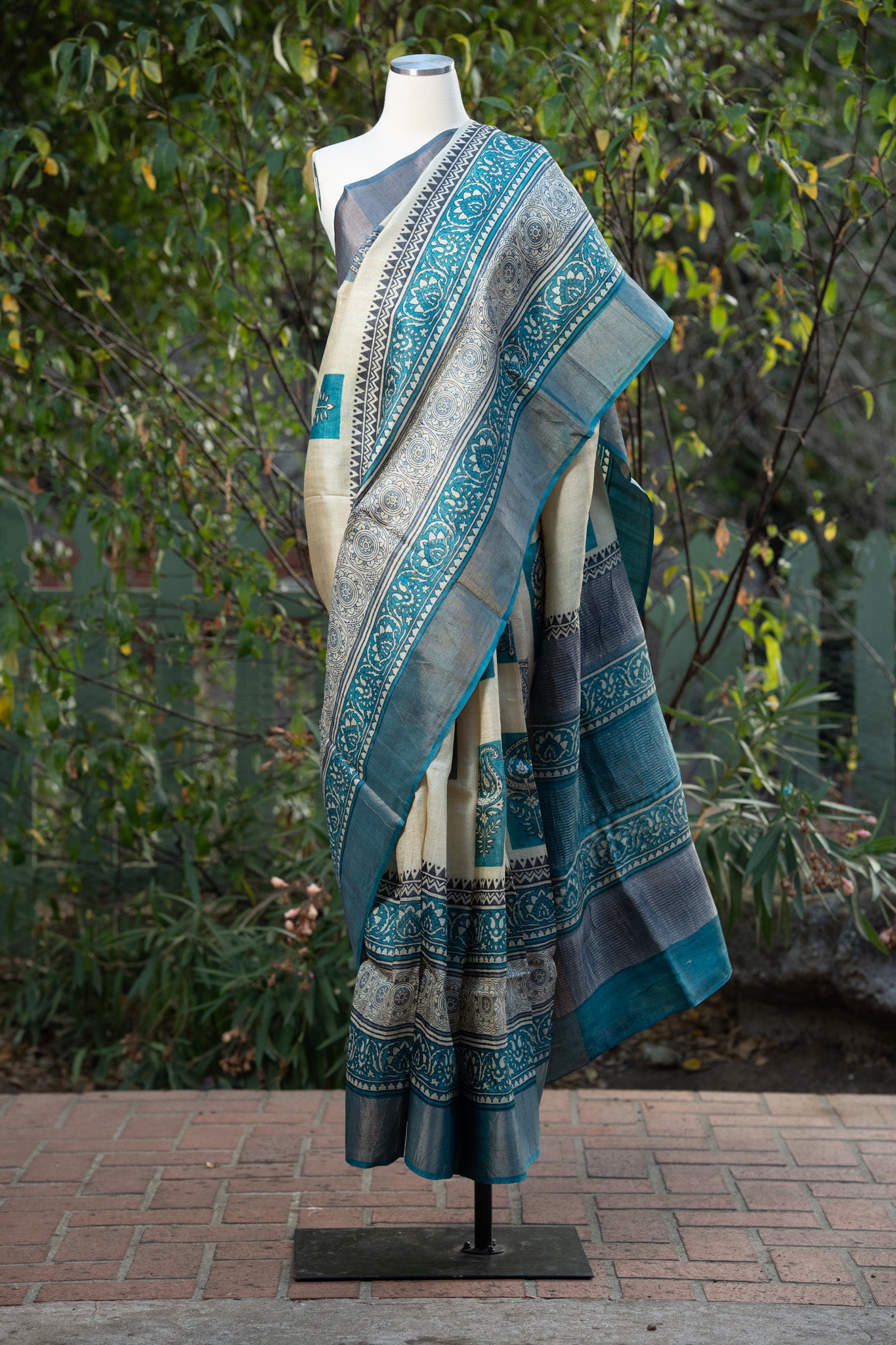 Organic Tussar Saree