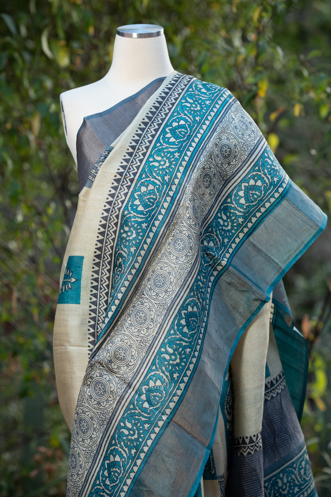 Organic Tussar Saree