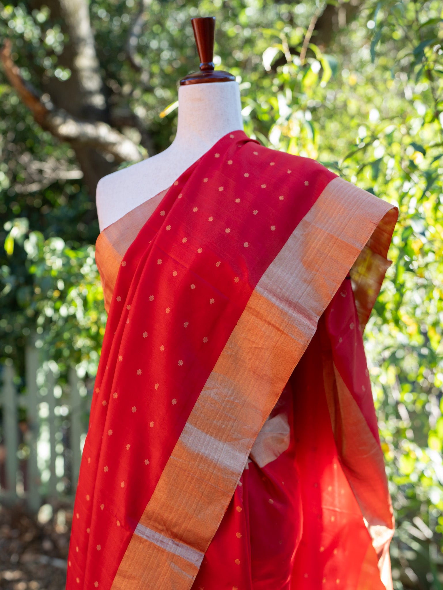 Red Silk Saree