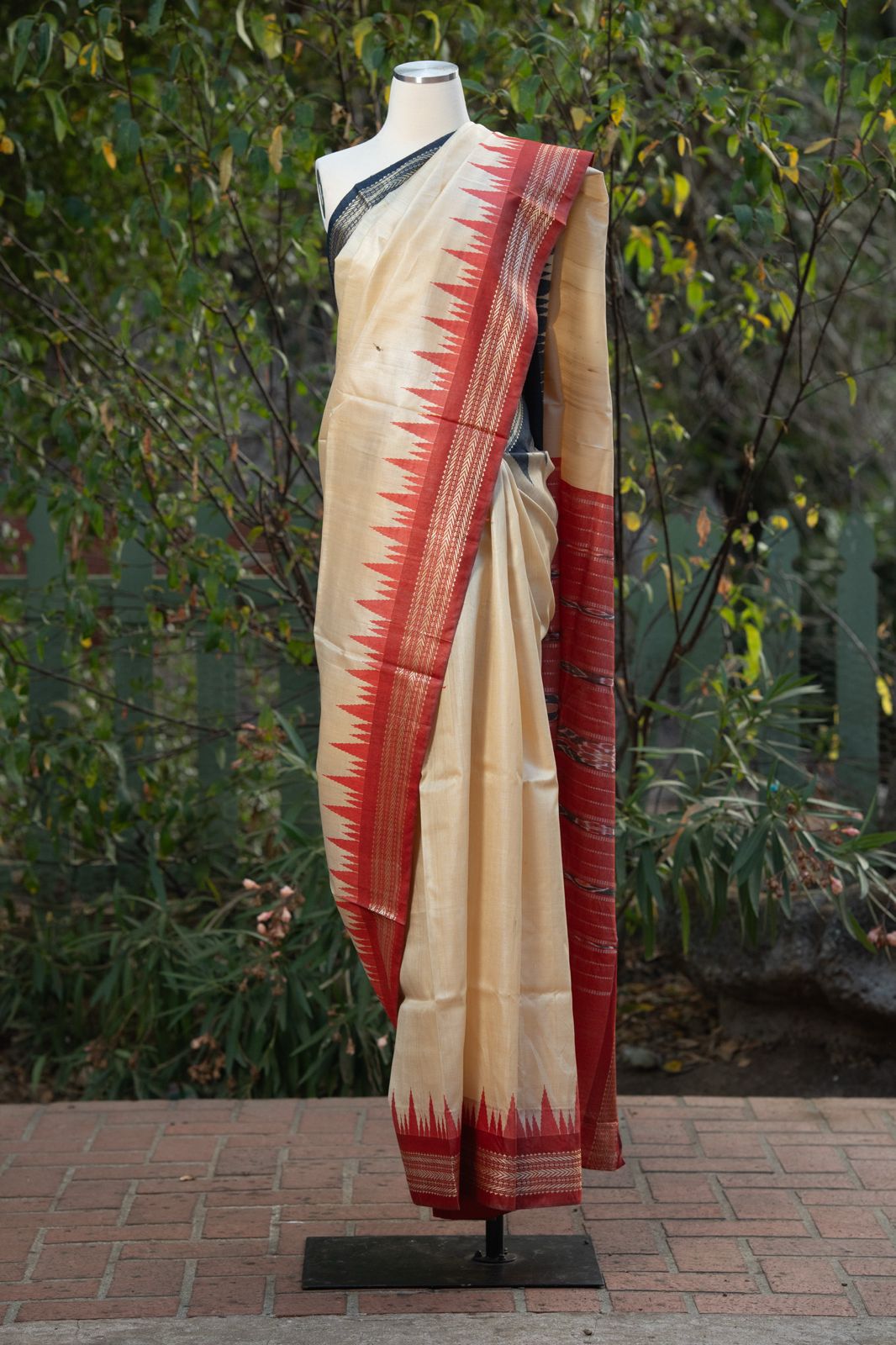 Vidurbha Tussar Saree