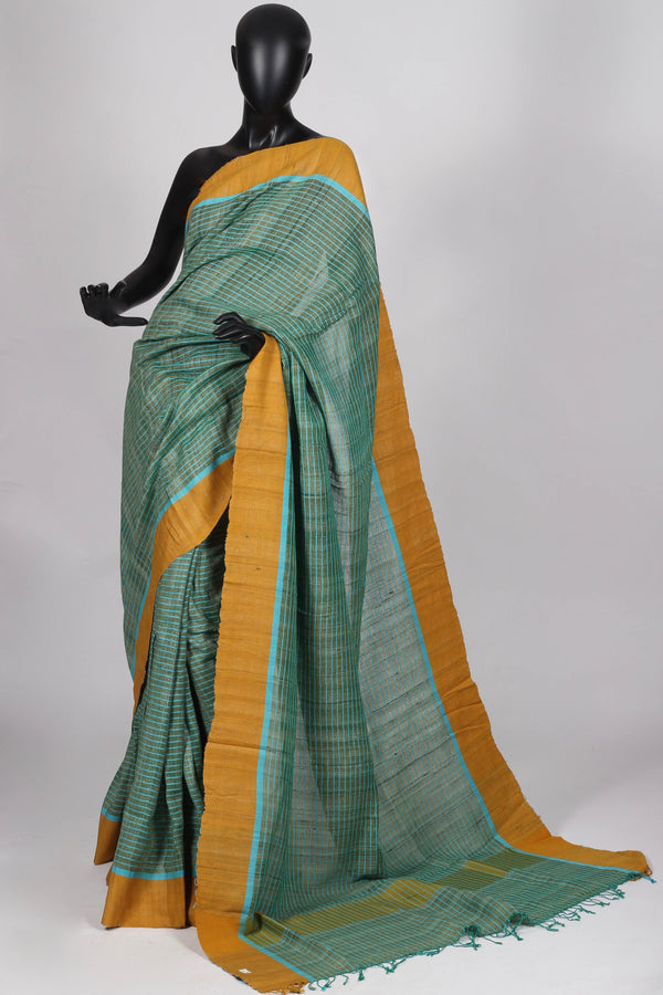 Green Bailou Saree