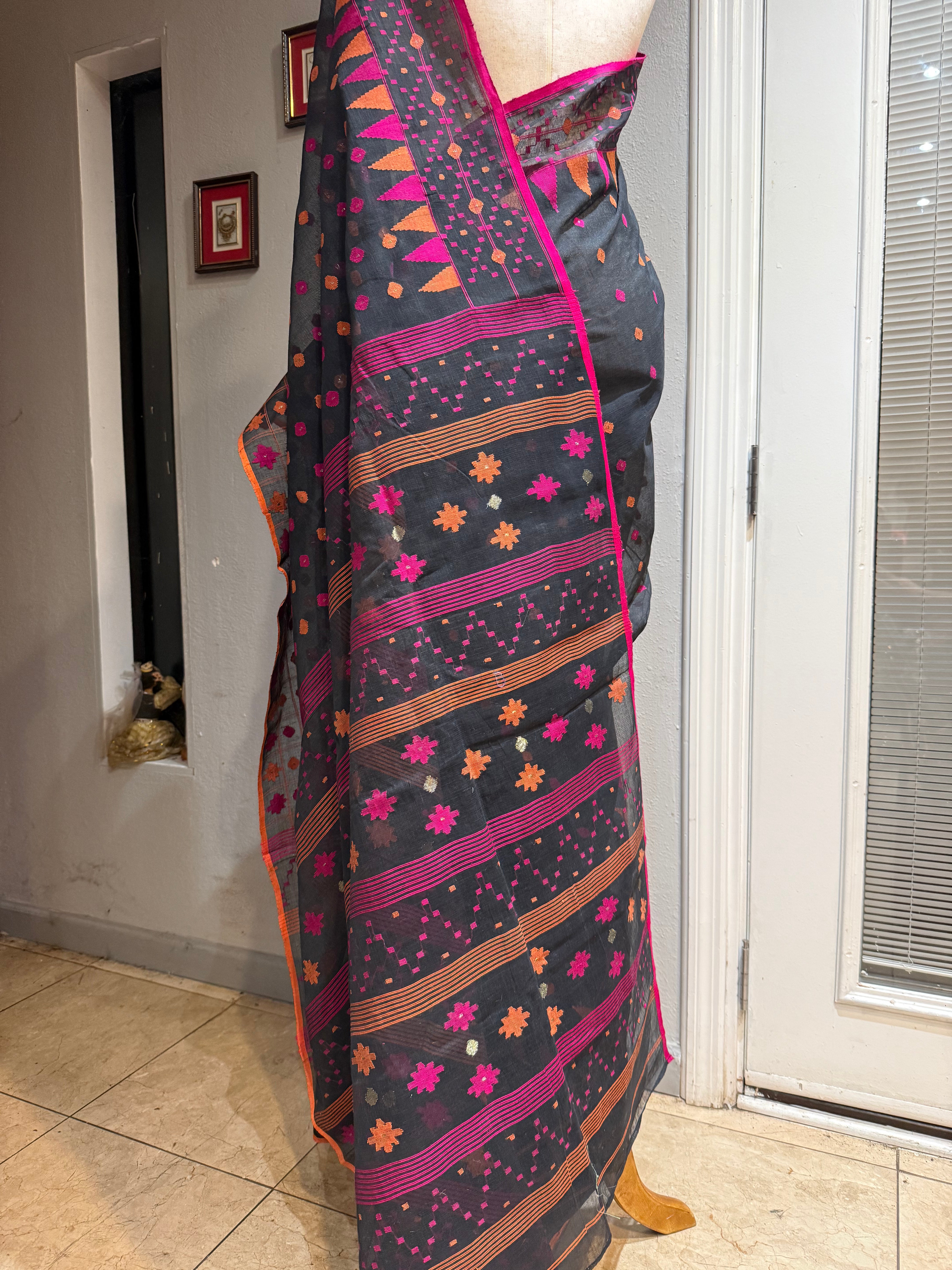 Raater Pori Jamdani Saree