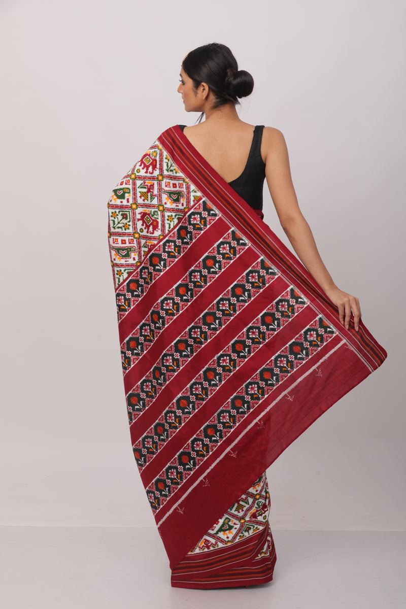 Double Ikat Patola Sari