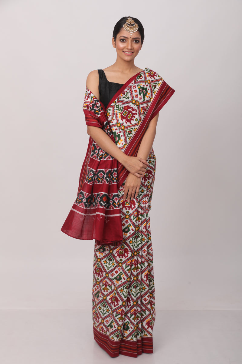 Double Ikat Patola Sari