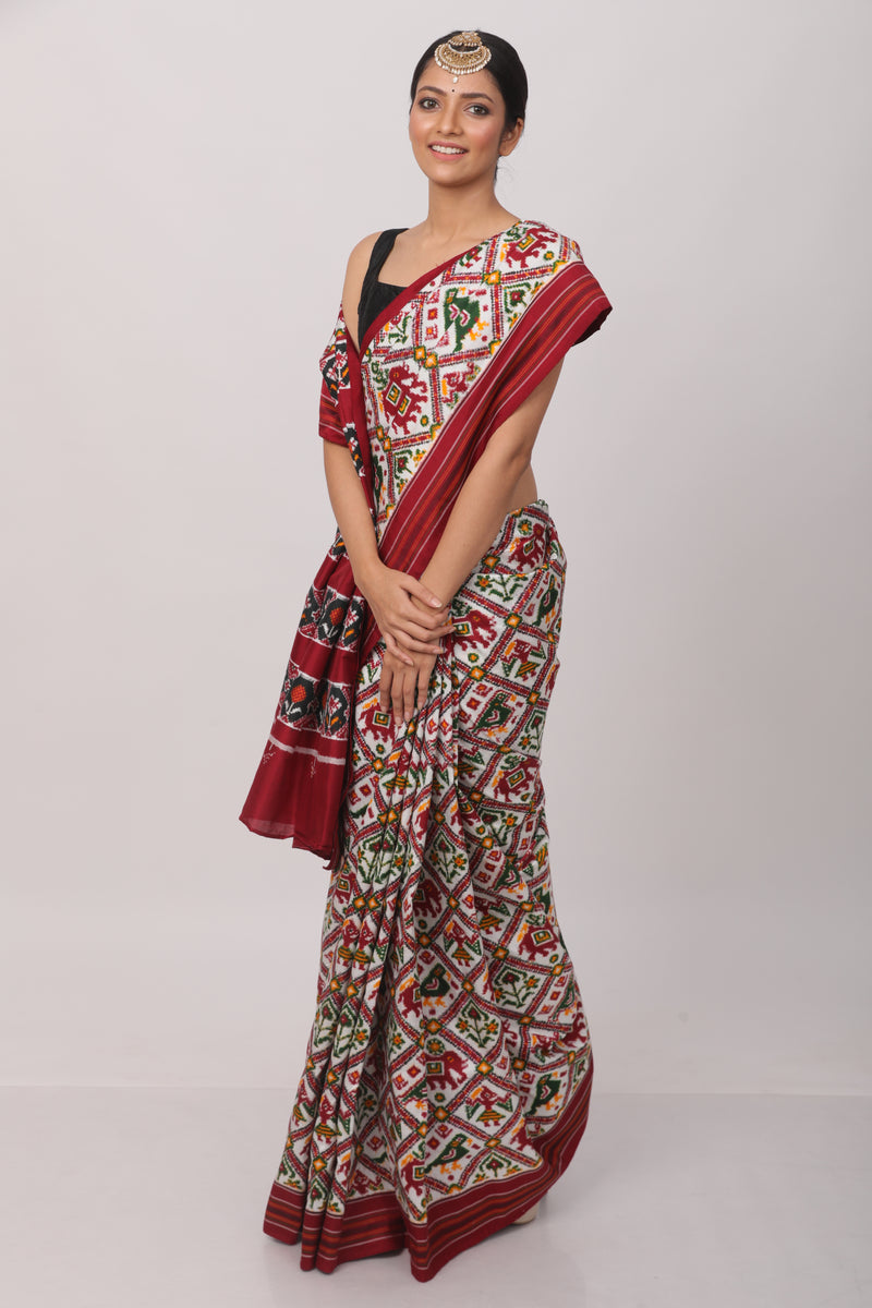 Double Ikat Patola Sari