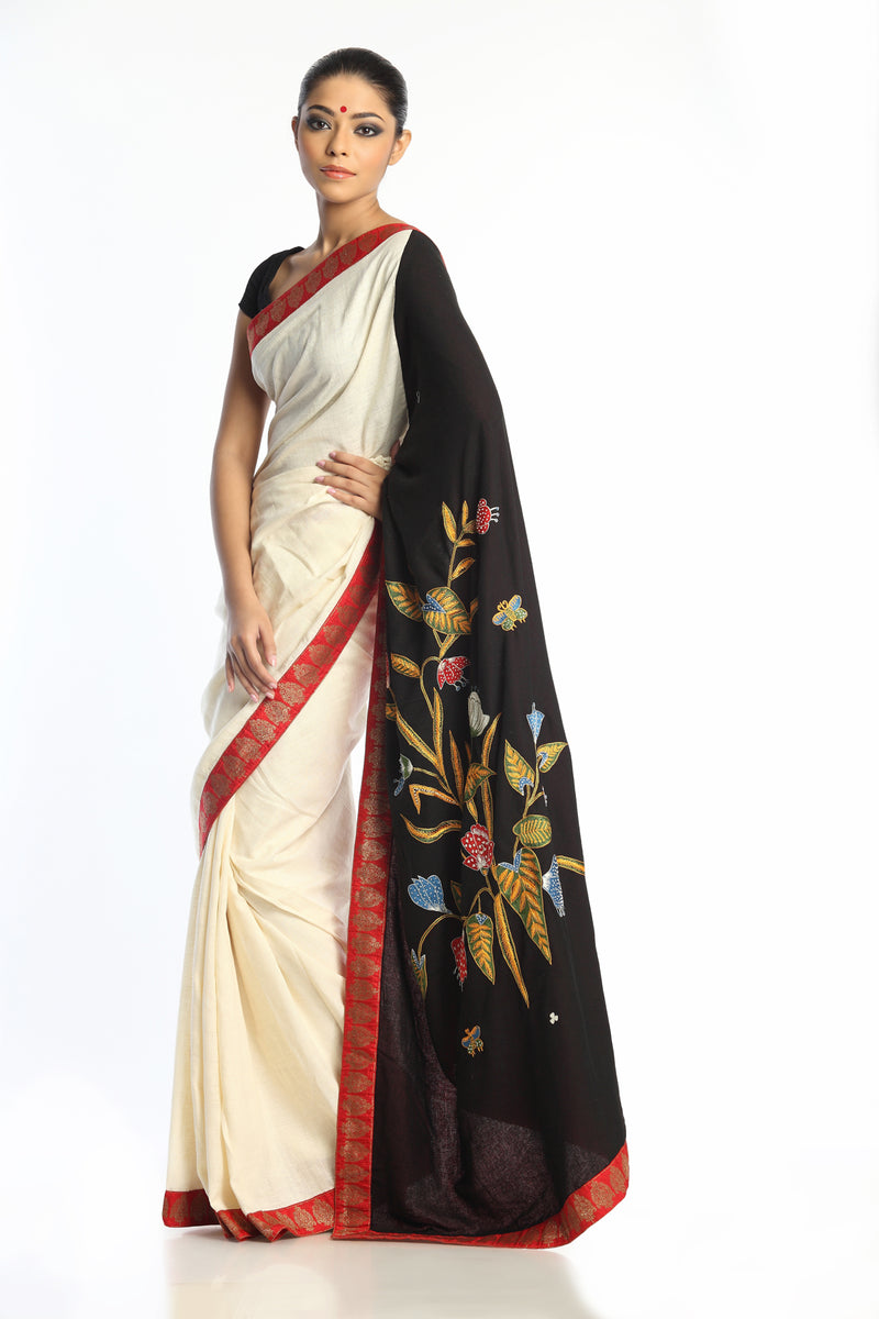 Paromita Tree of Life Saree