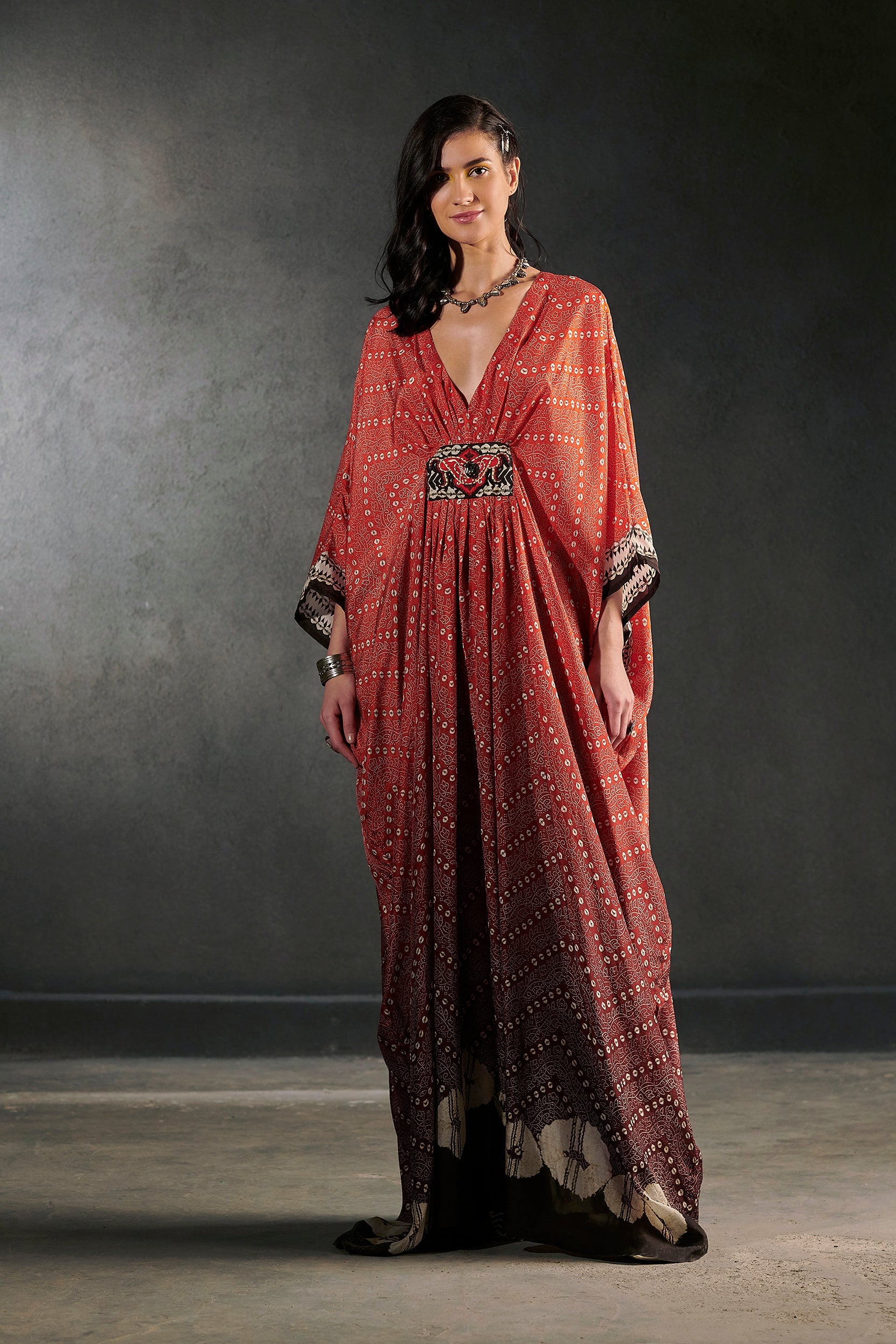 Rajdeep Ranawat Bikaner Imama Red Kaftan