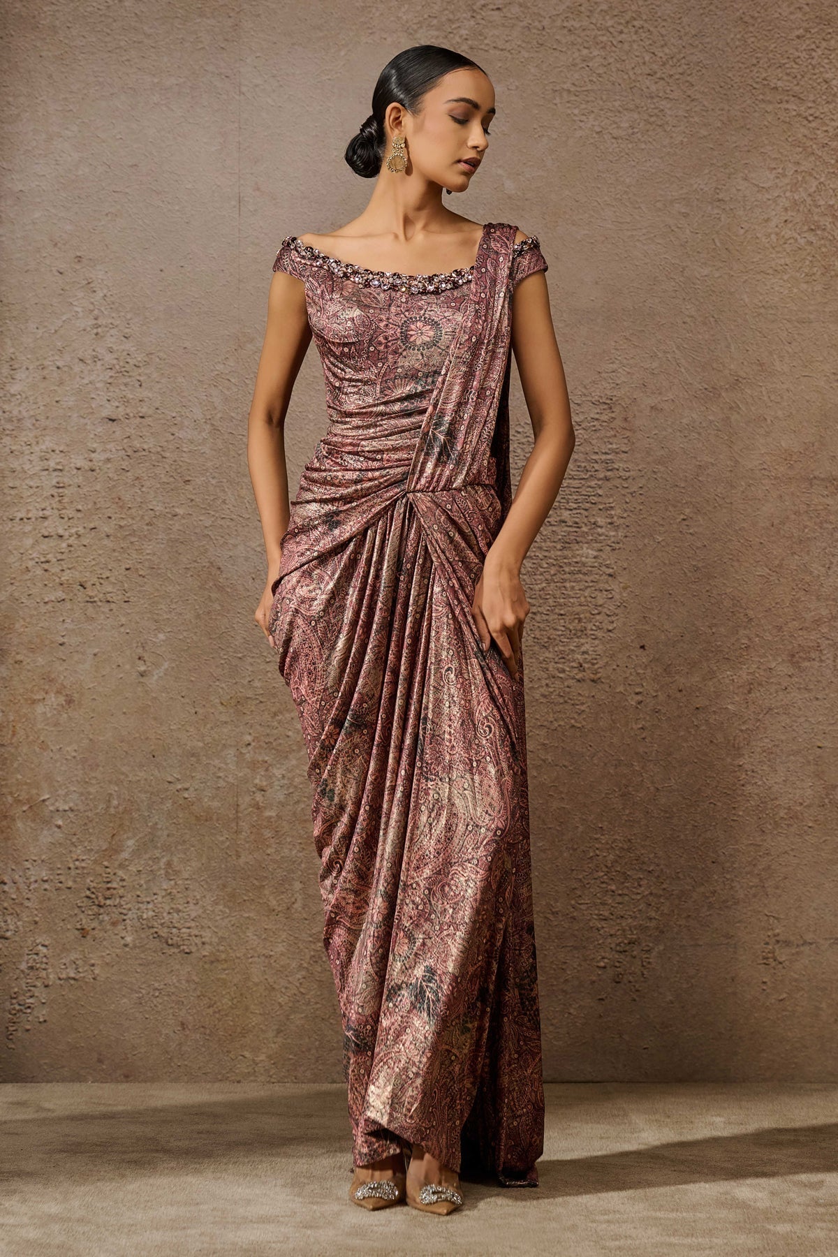 Tarun Tahiliani Printed Concept Saree