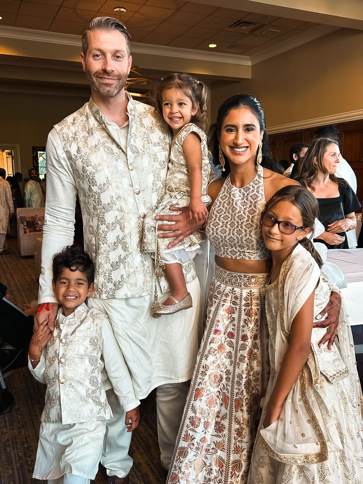 White Benarasi Lehenga Set