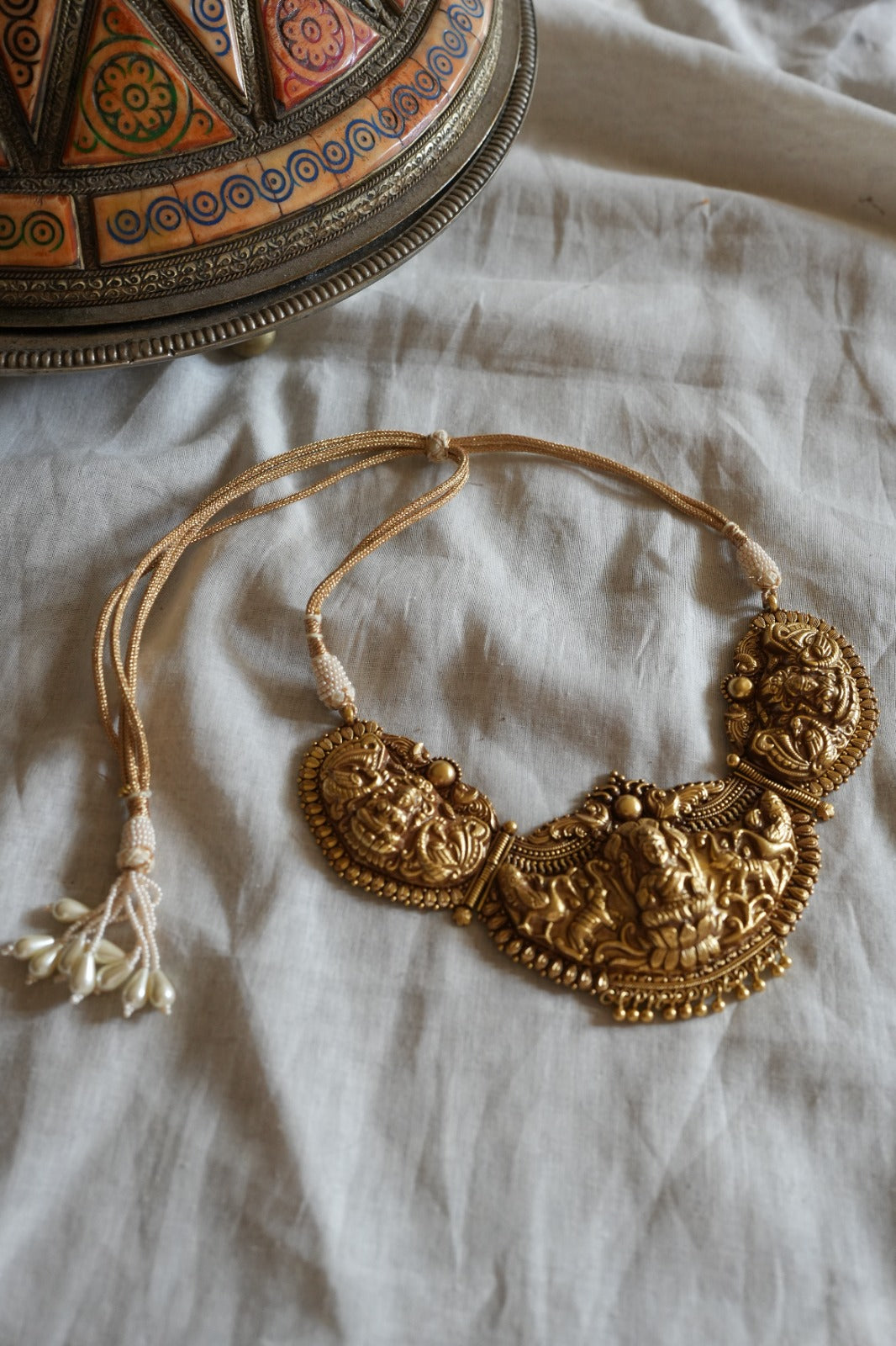 Silver Gold Plated Necklace