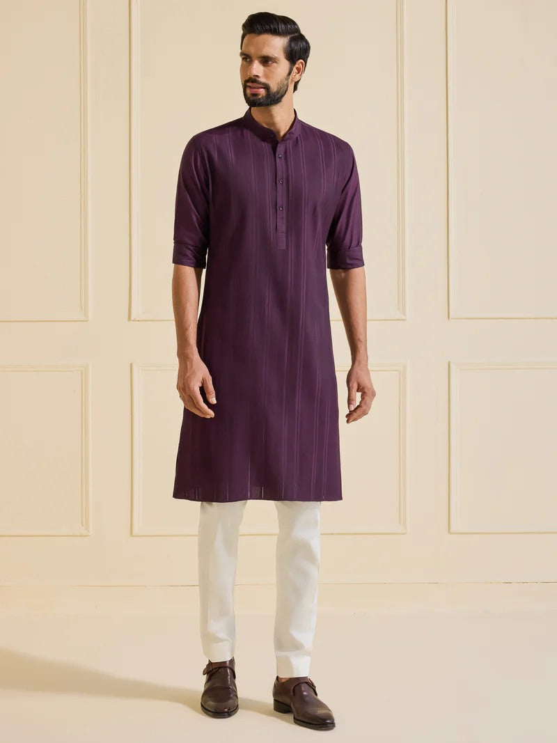 The Imperial Amethyst Kurta