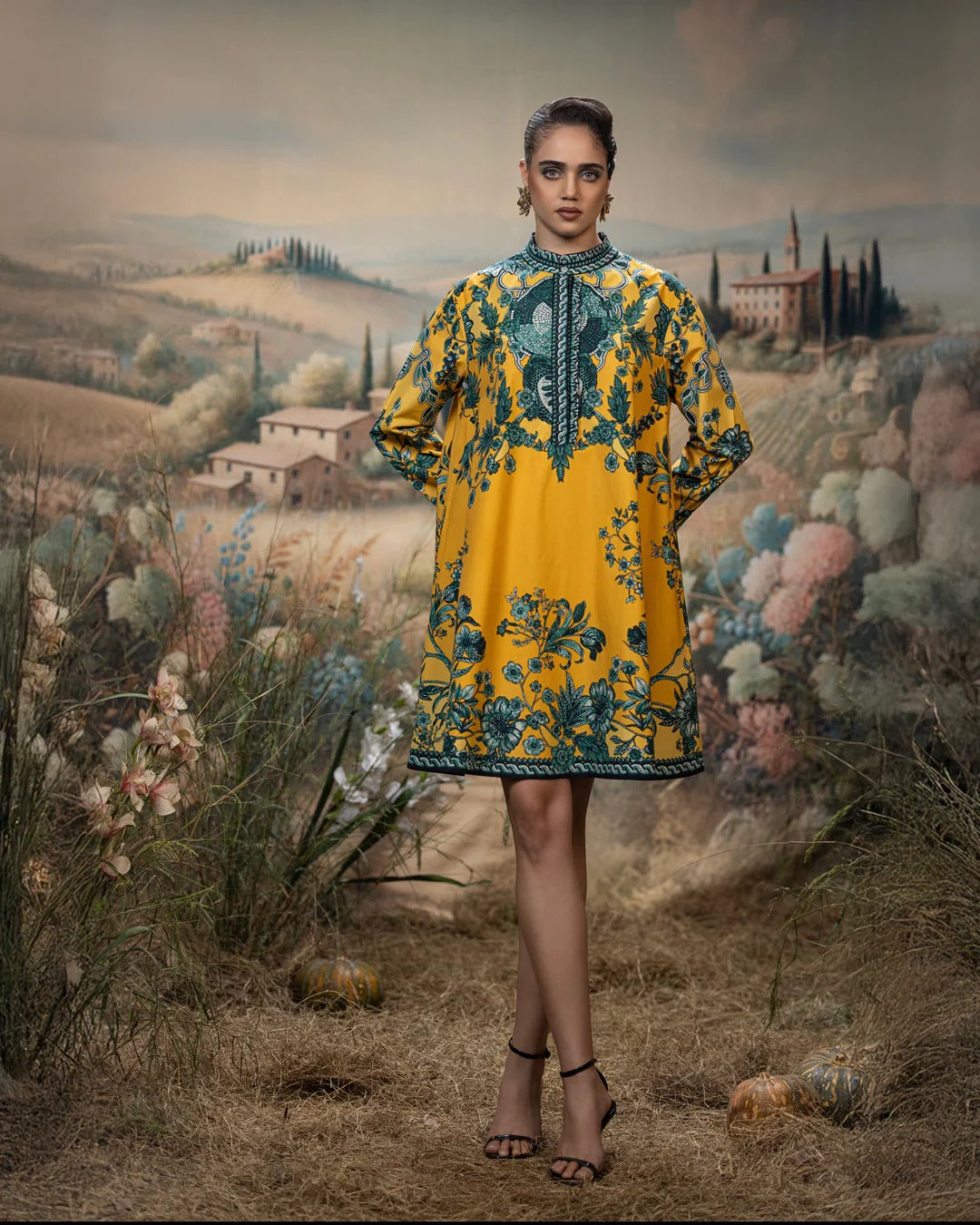 Florence Allegra - Yellow/jade