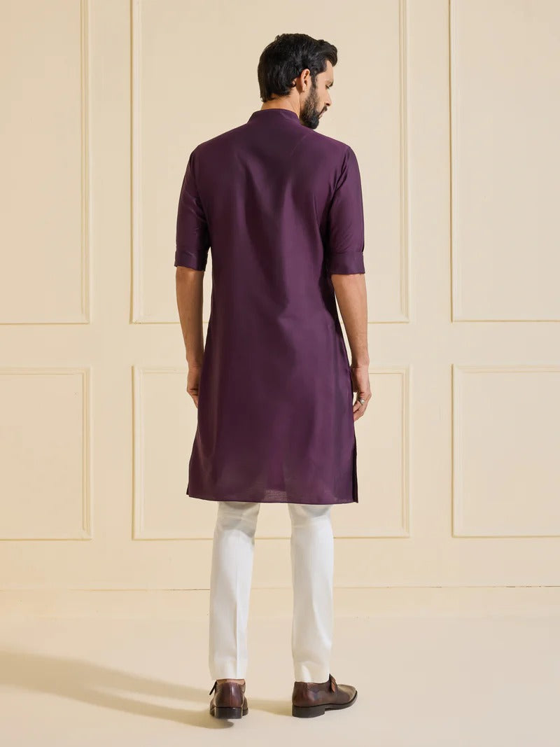 The Imperial Amethyst Kurta