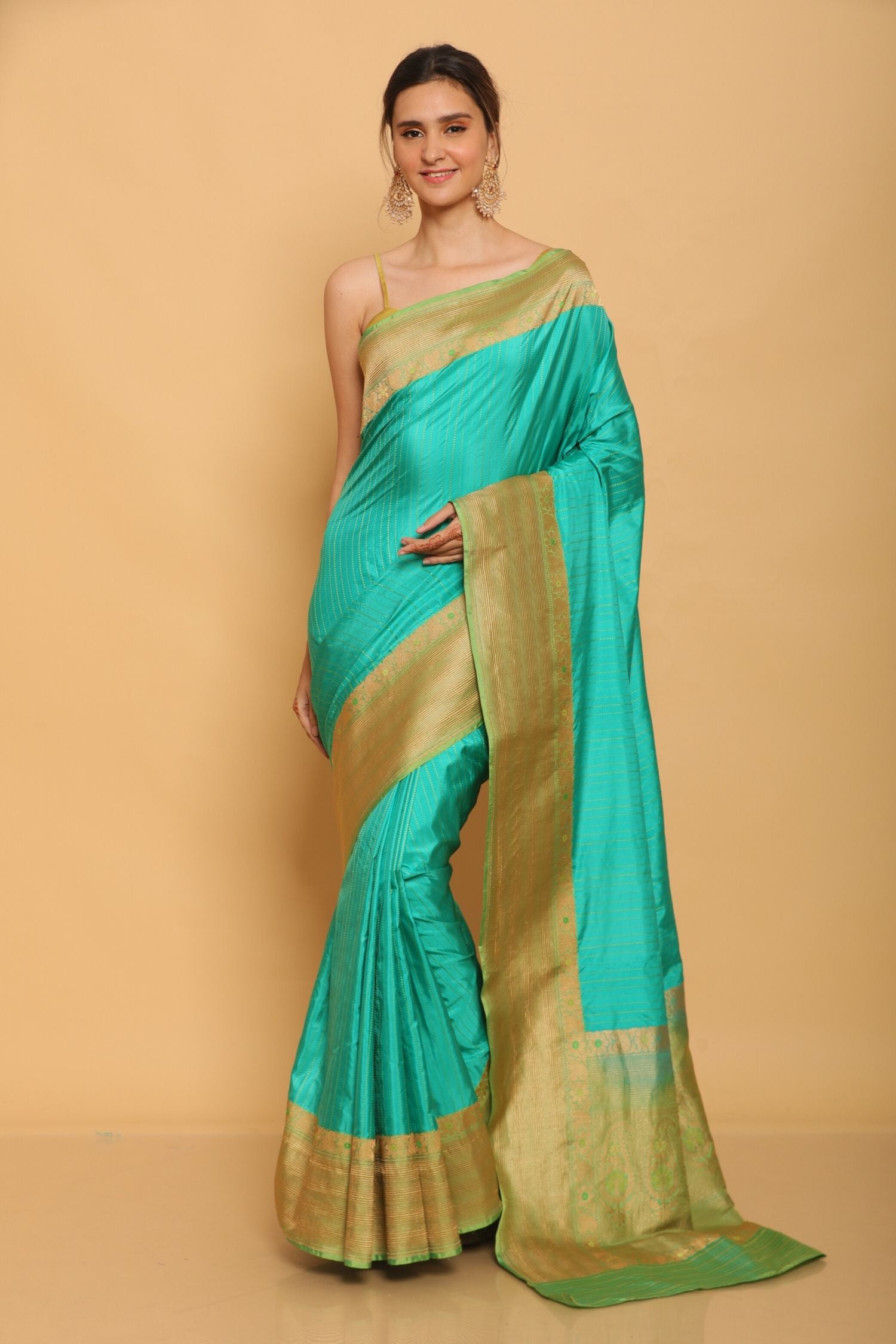 Shona benarasi silk saree