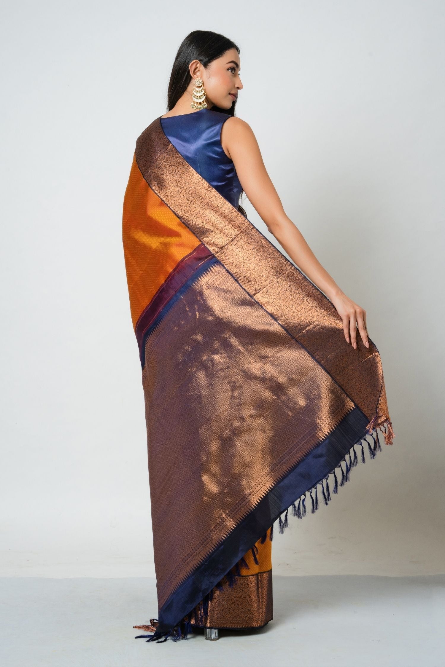 Vasundhara Kanjiveraam Saree