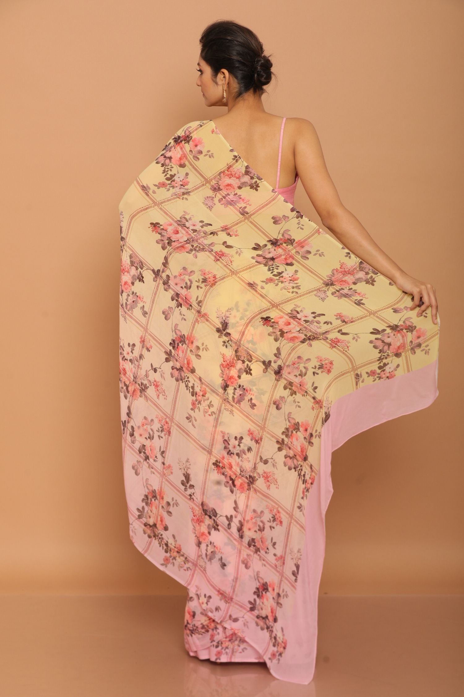 Printed Georgette Saree