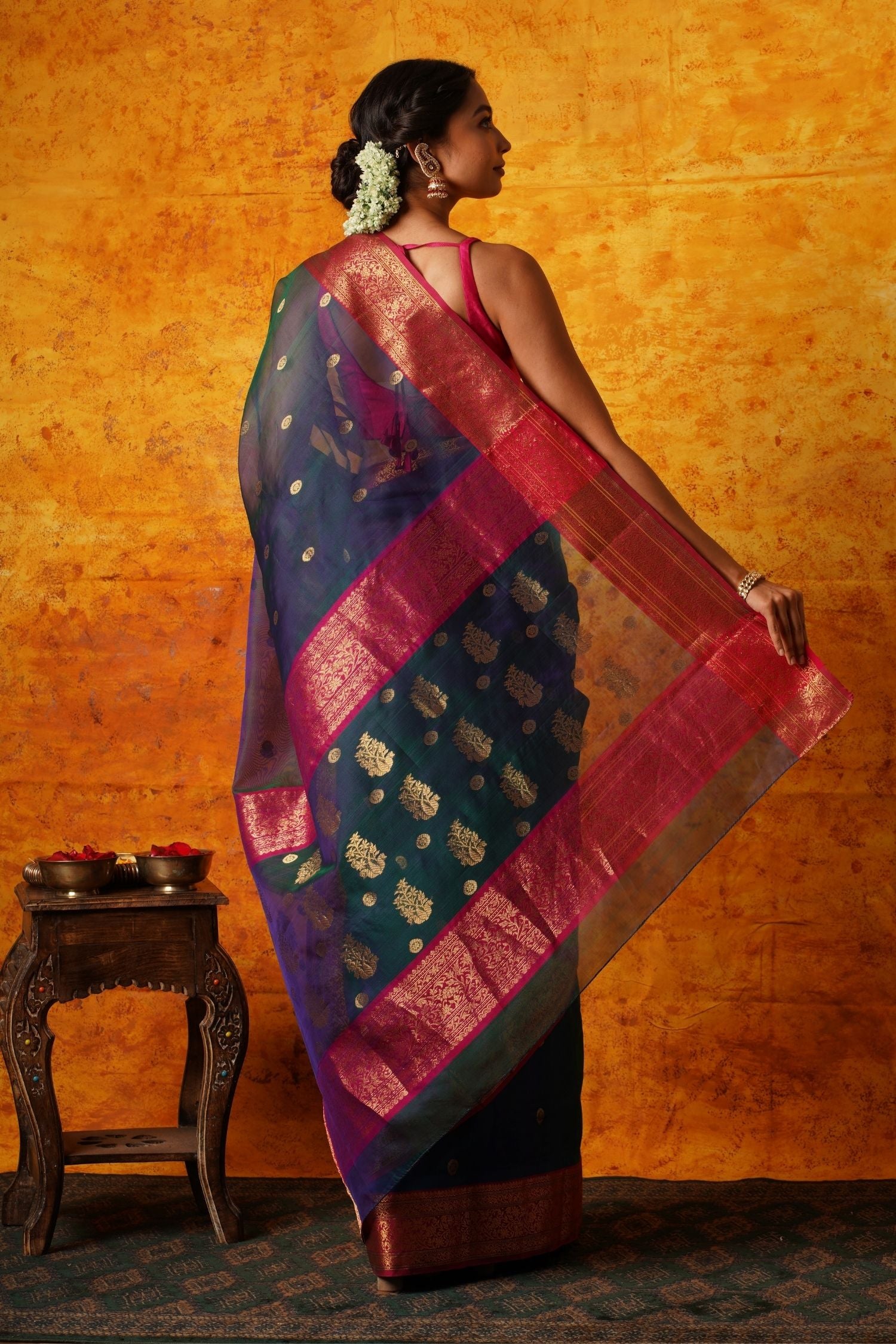 The Indira Chanderi saree