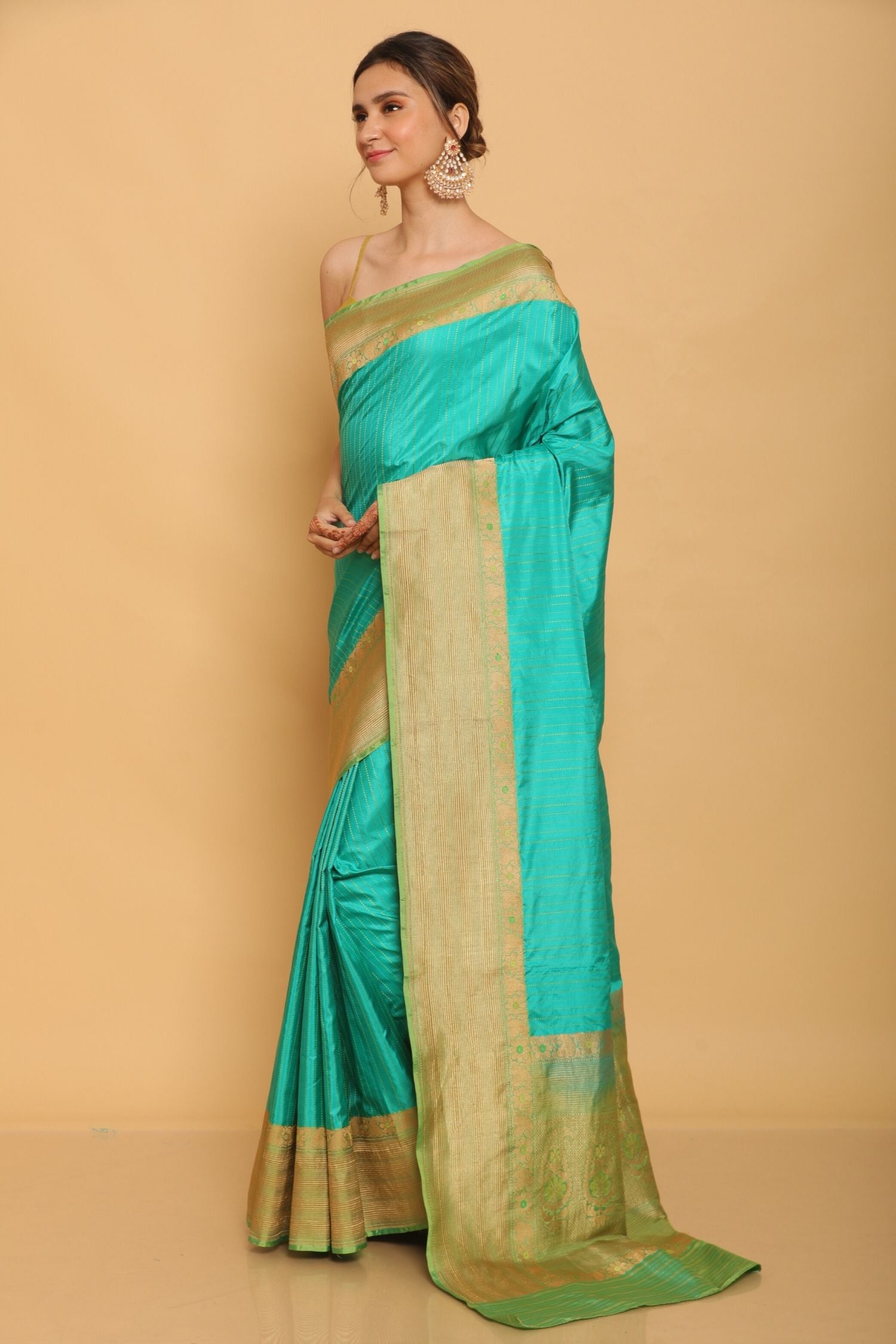 Shona benarasi silk saree