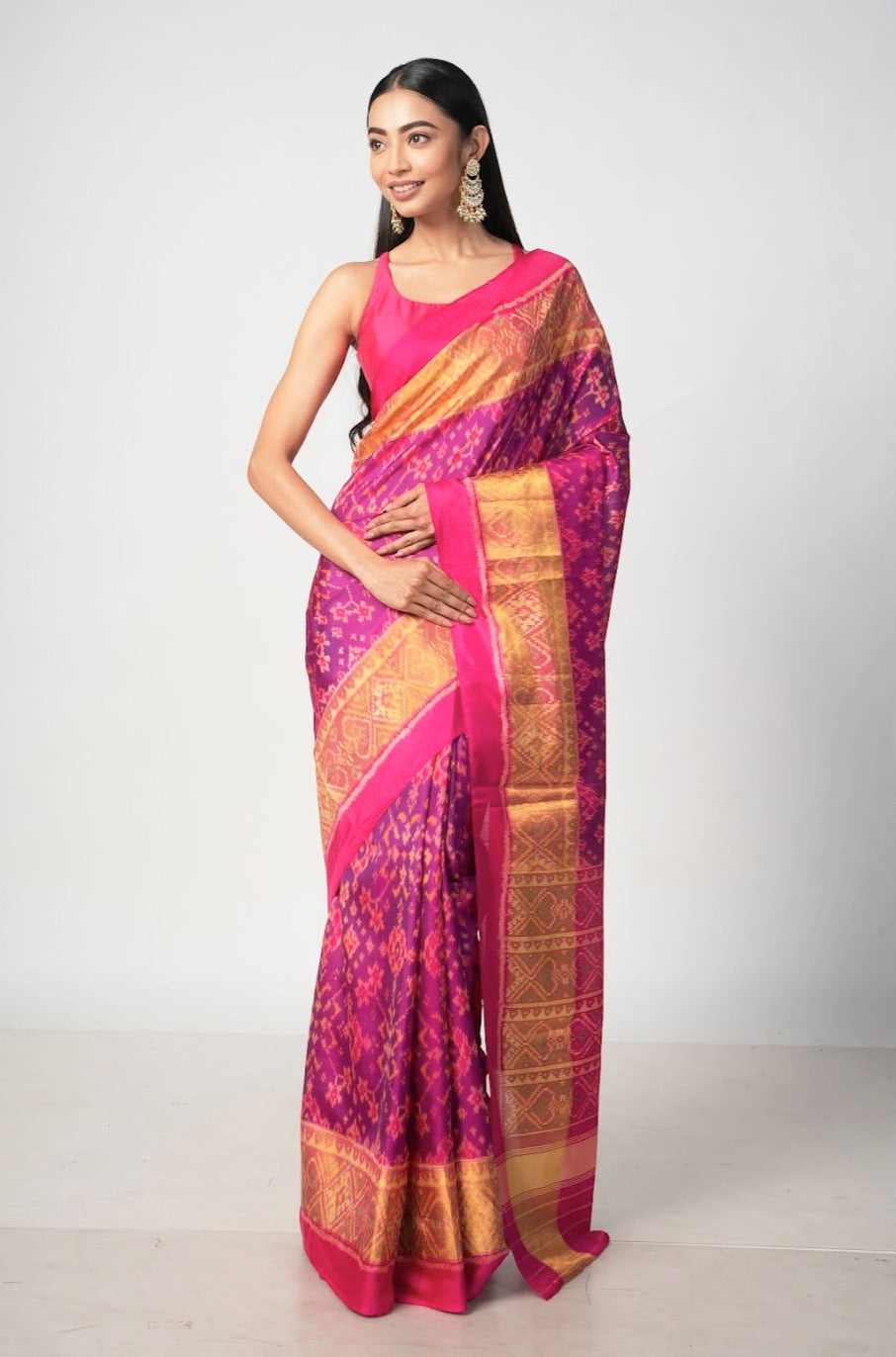 The Rani Pochampalli Silk Saree