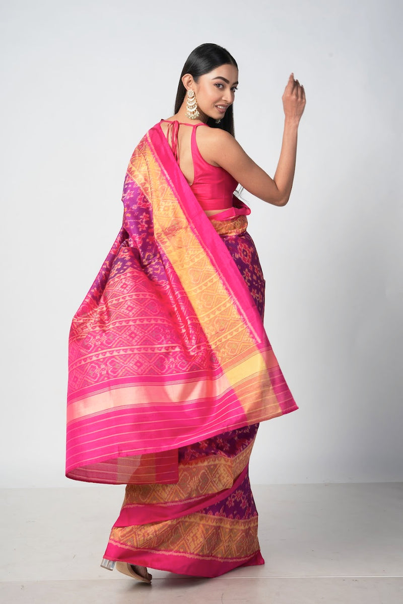 The Rani Pochampalli Silk Saree