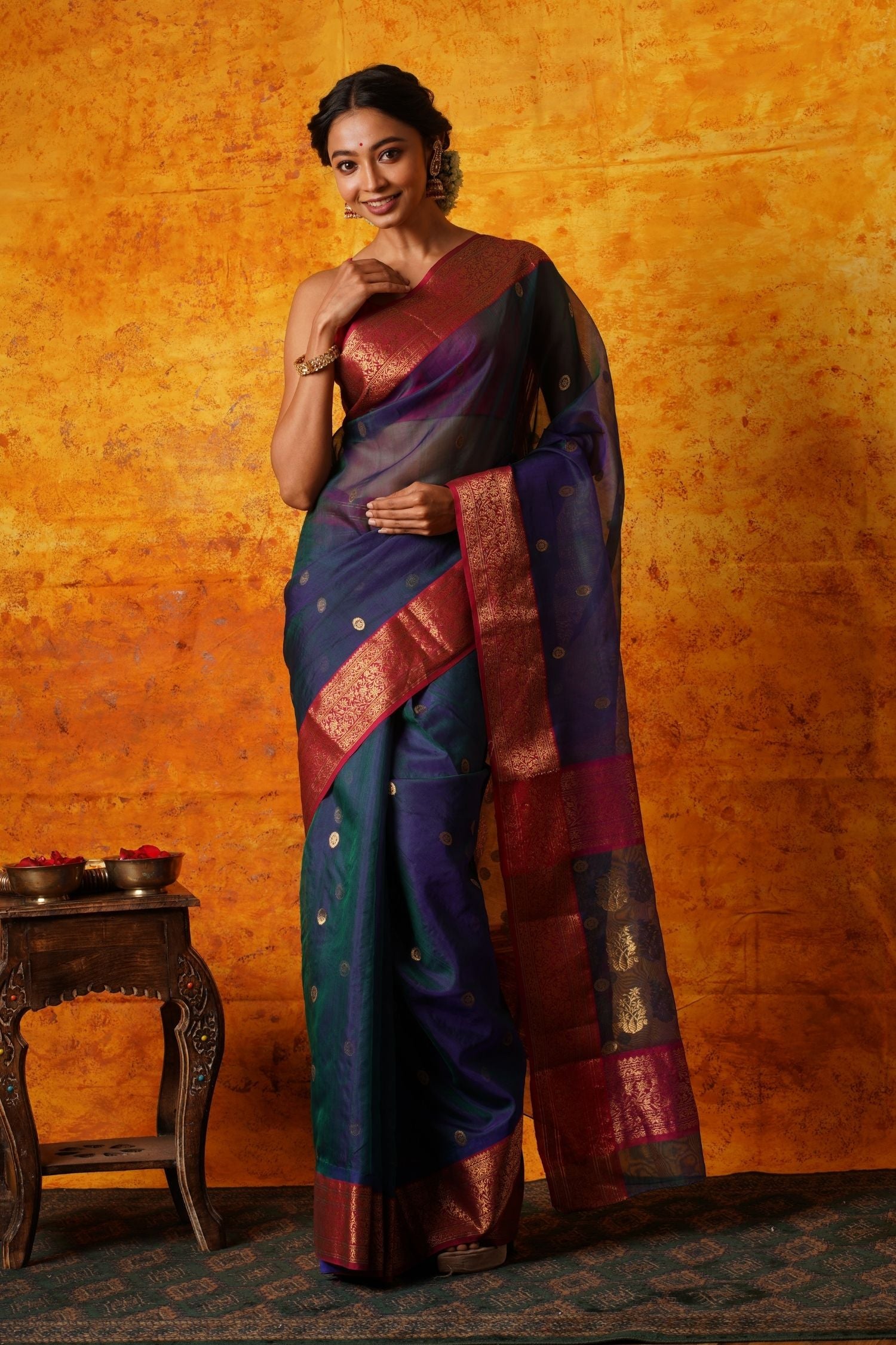 The Indira Chanderi saree