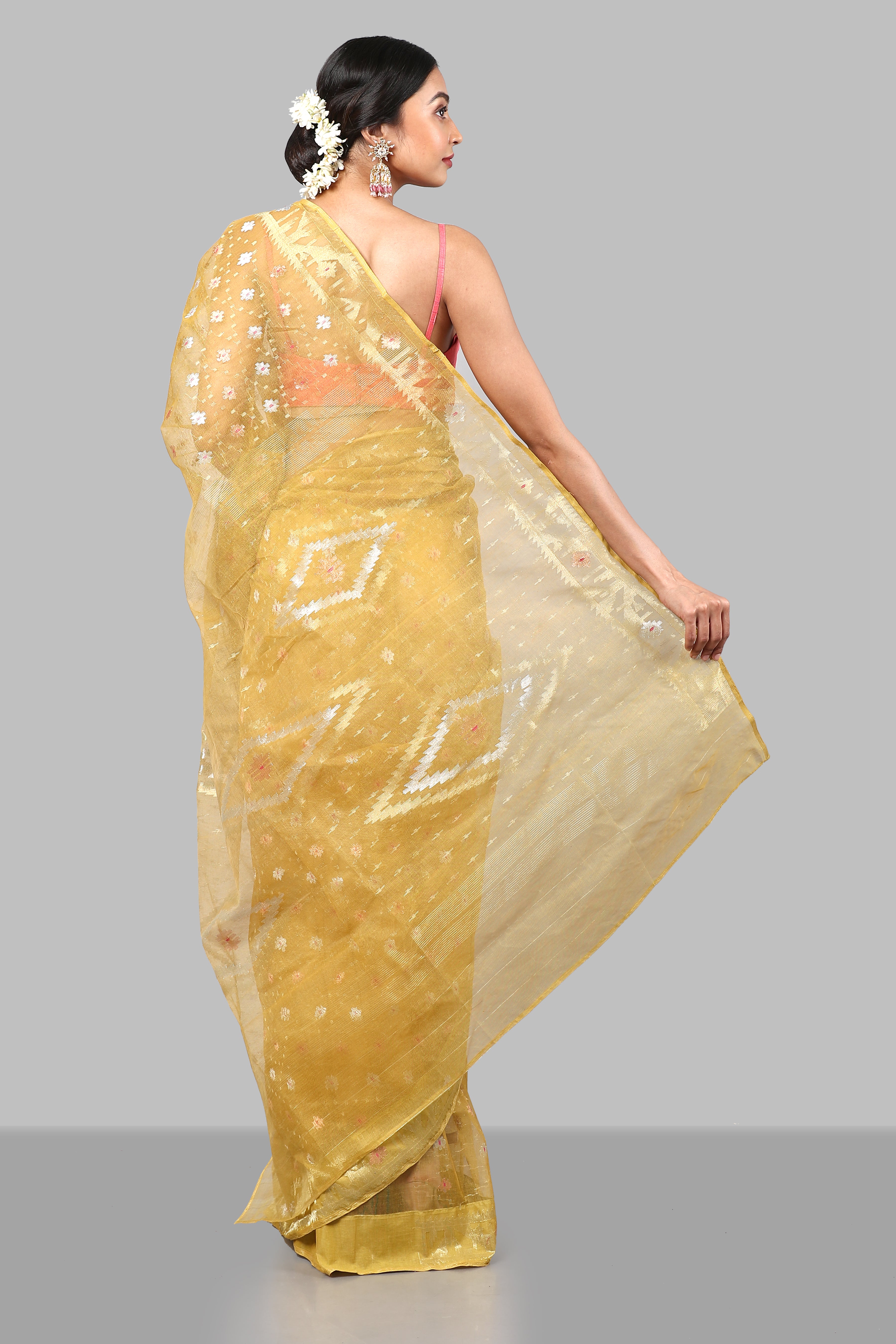 Chrysanthemum Saree