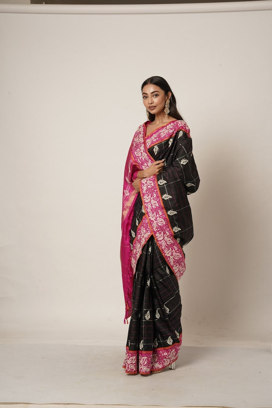 The Roshni Kantha Saree