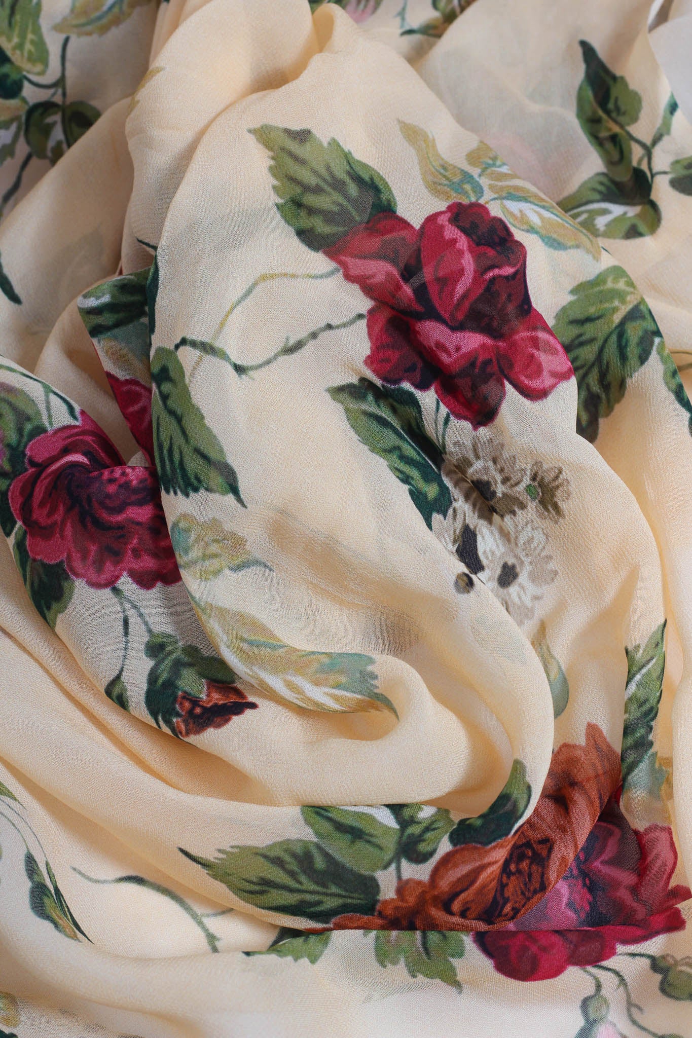Printed Georgette Saree