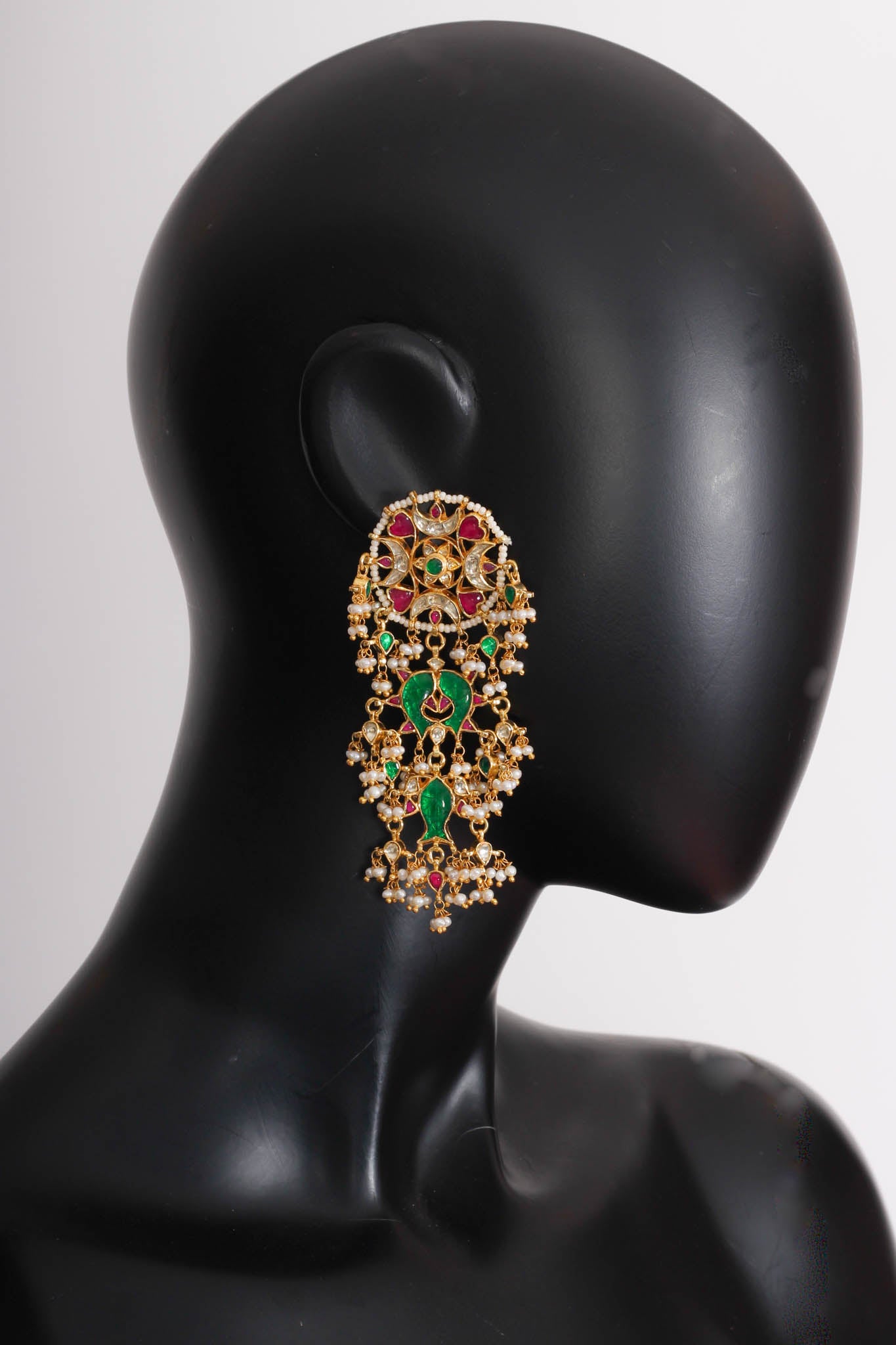 SIlver Gold Plated Amrapali Earrings