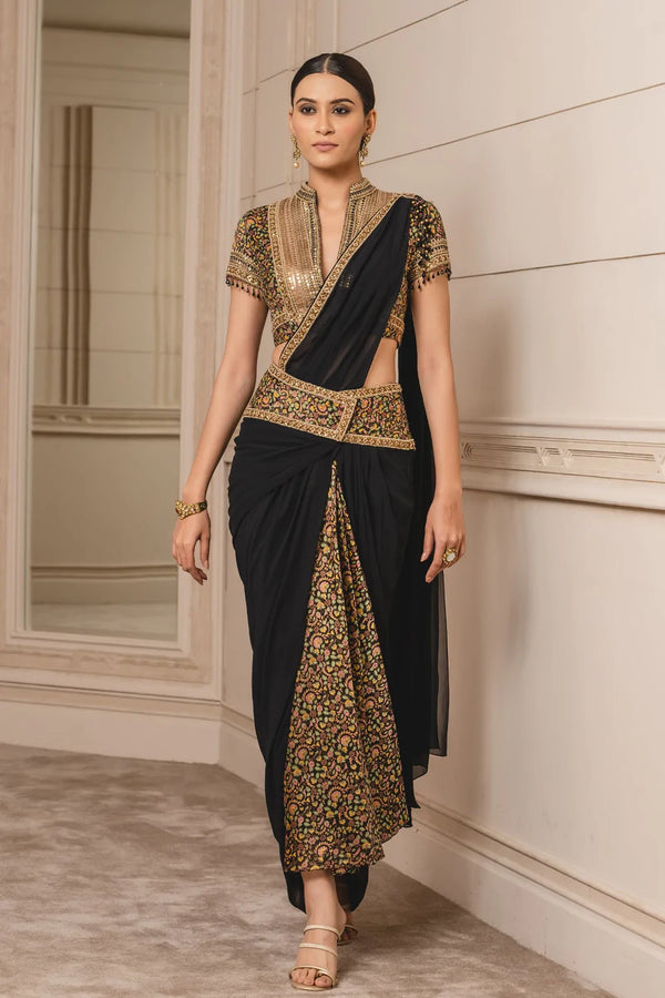 Tarun Tahiliani Concept Saree with blouse