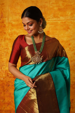 Amrapali Silver Gold Plated Jewelry Set