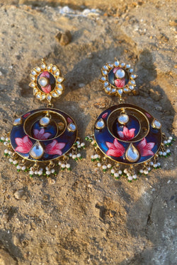 The Lotus Earrings