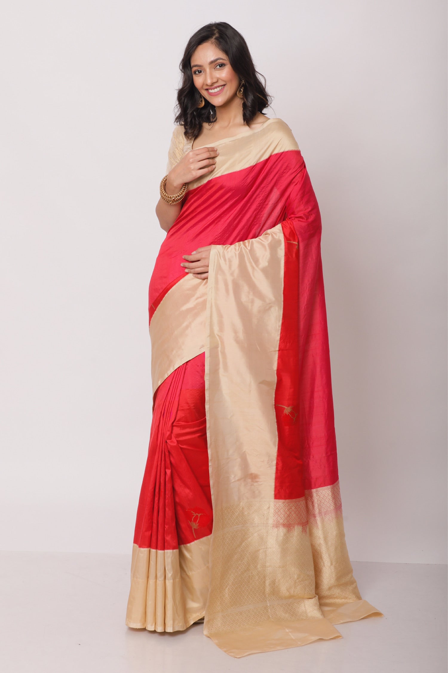Rohini kanjiveram silk saree
