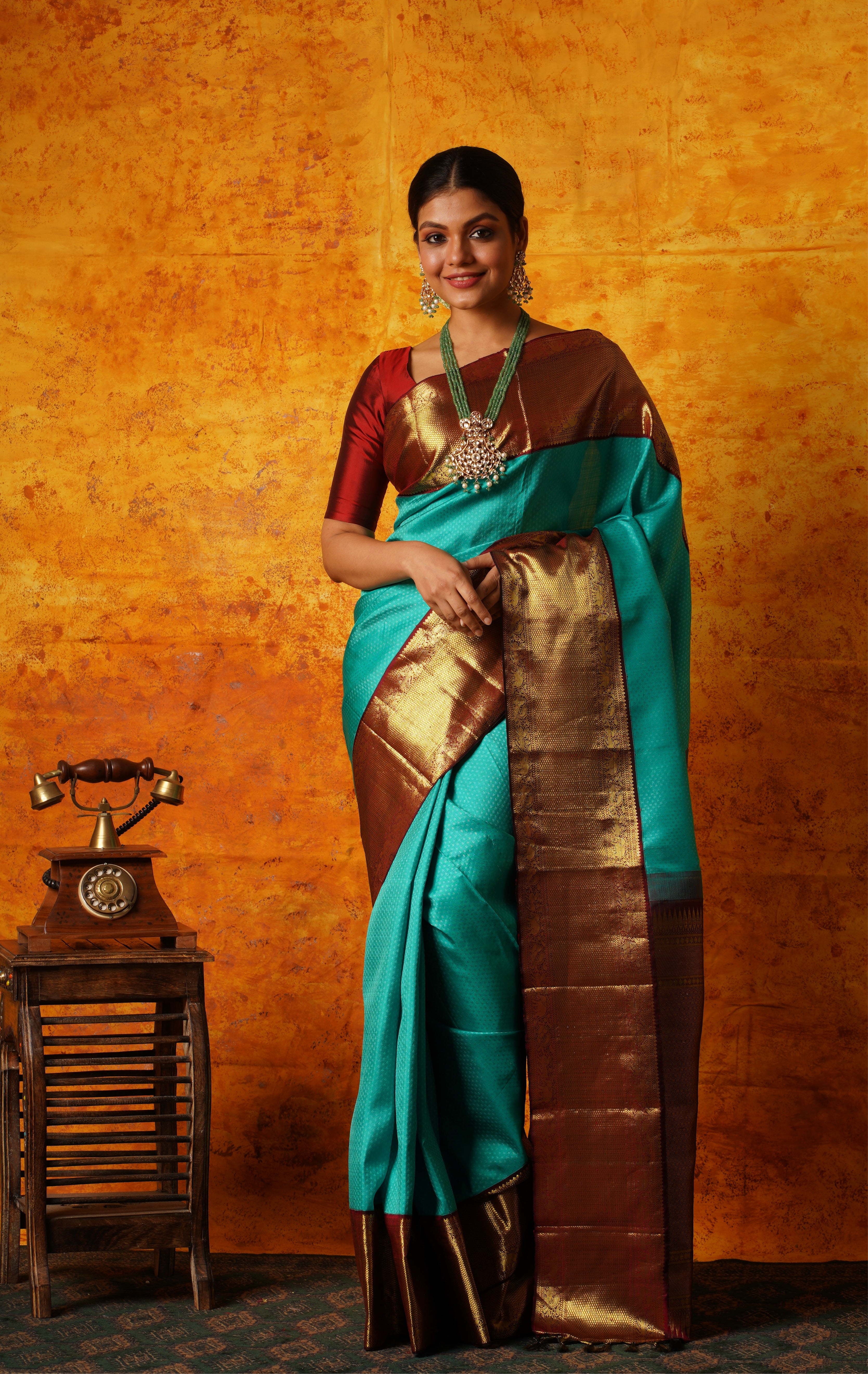 Angira kanjiveram silk saree